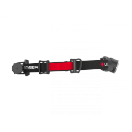 H8R Lampe frontale Ledlenser, lm 600 Coloris: noir/rouge