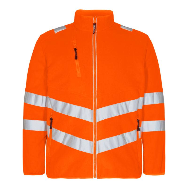 Safety Fleecejacke orange | Größe: M