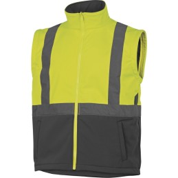 Regenparka Tarmac fluo gelb-grau | Größe: 2XL