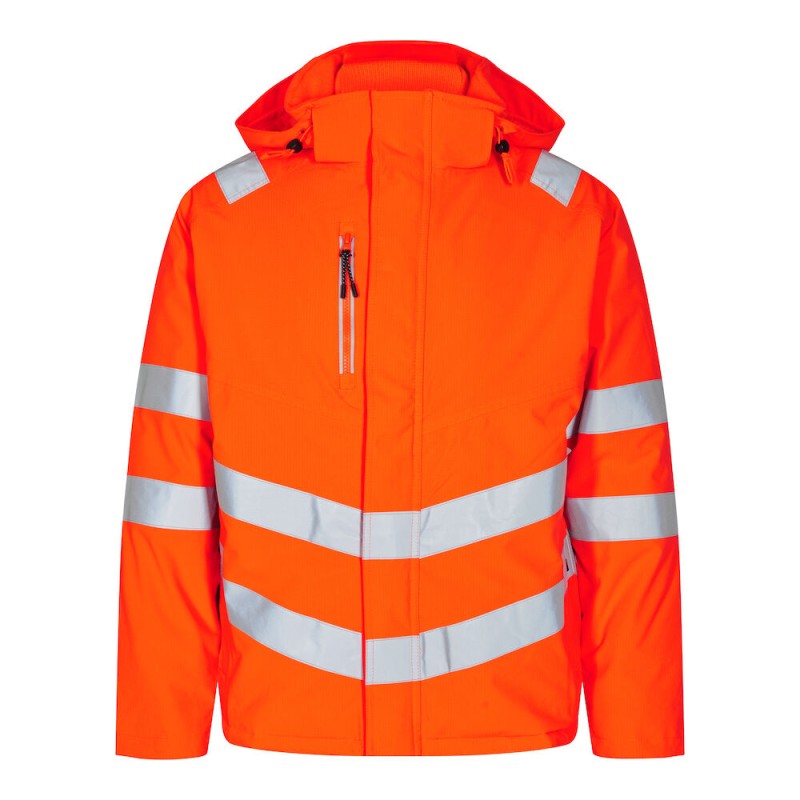 Winterjacke Safety orange | Größe: XL