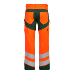 Safety-Hose - orange-grün | Größe: 42