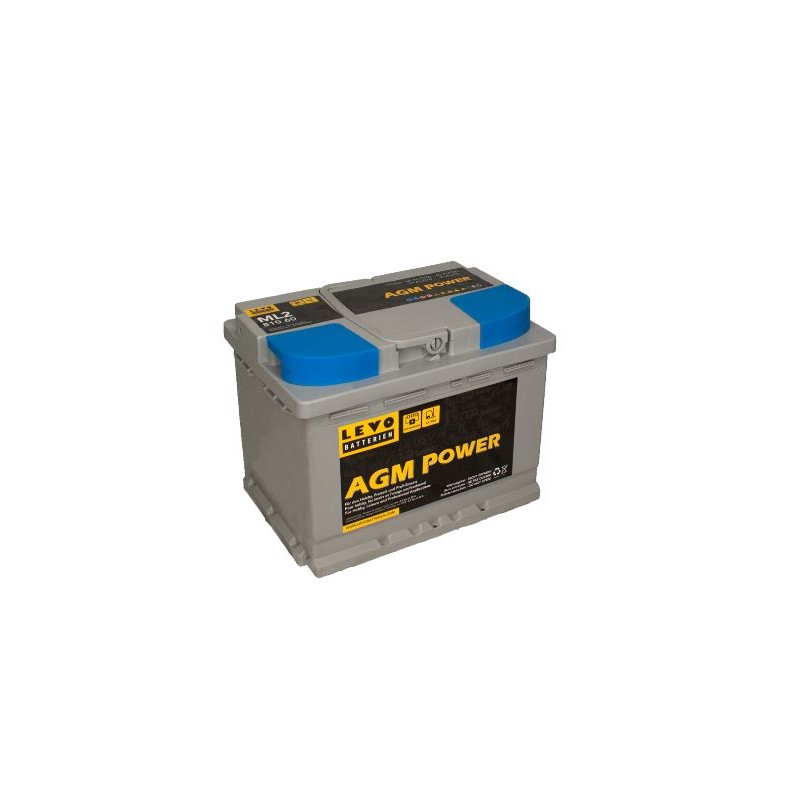 ML2 Batterie AGM à cycle profond 12V 65Ah/C100 45Ah/C5
