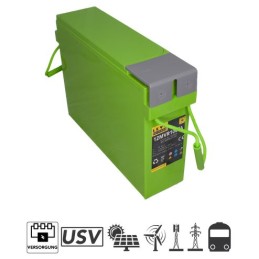 Batterien Für Regenerative Energien 12MVR 100 TA,, 12V 92Ah/C10