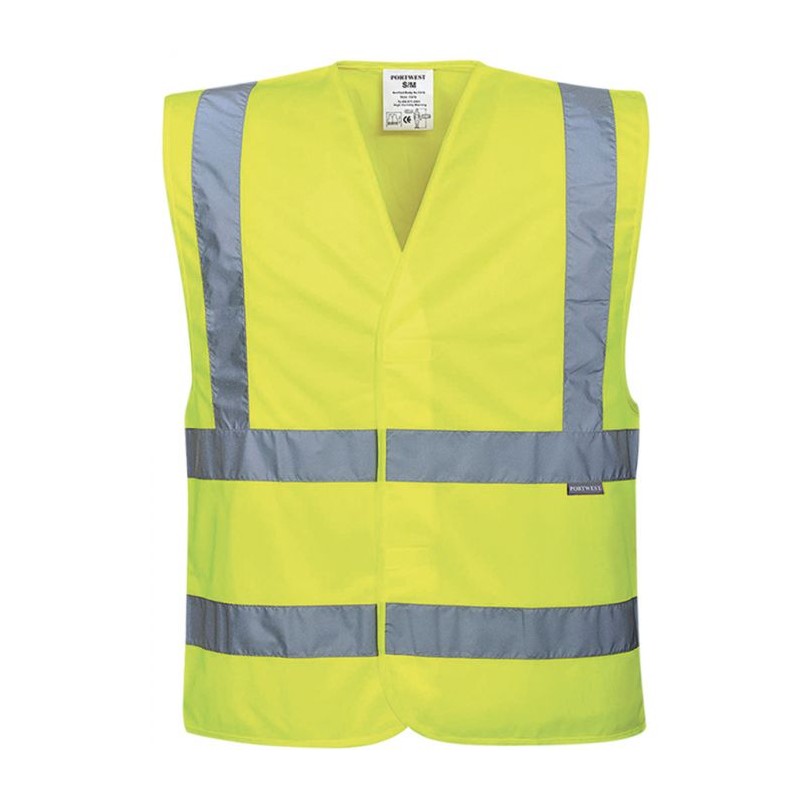 Gilet de sécurité jaune vif C470 | Taille L/XL