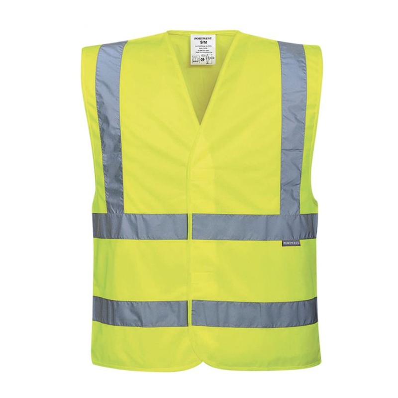 Gilet de sécurité jaune vif C470 | Taille S/M