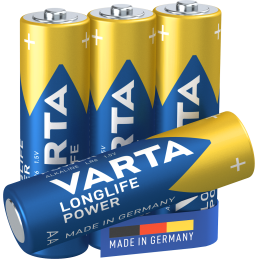 Batterien LR6 Varta AA Longlife Power 1.5V BLI-4