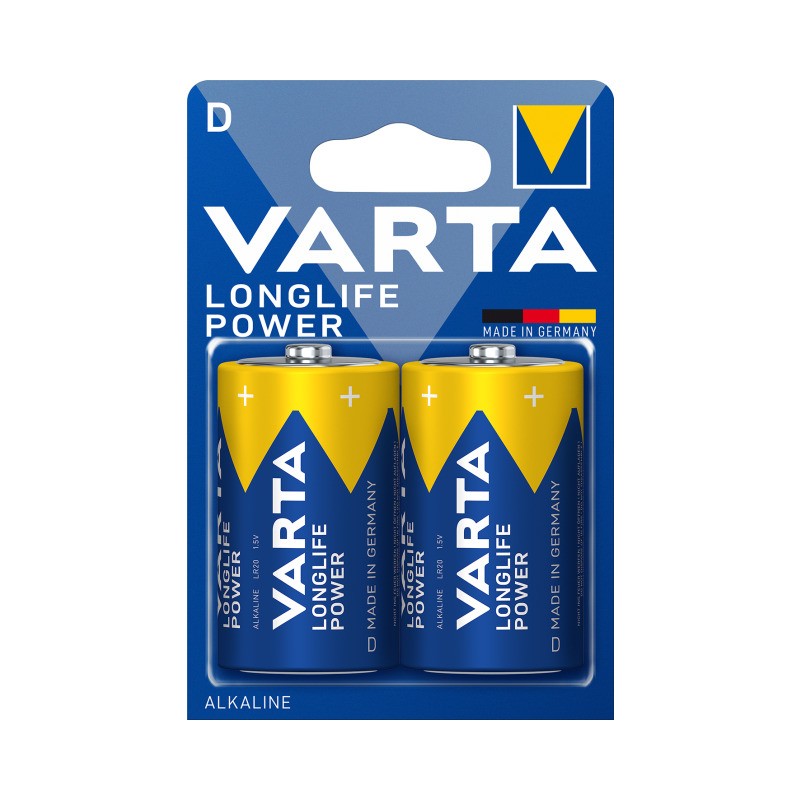 Batterien LR20 D Varta Longlife Power 1.5V BLI-2