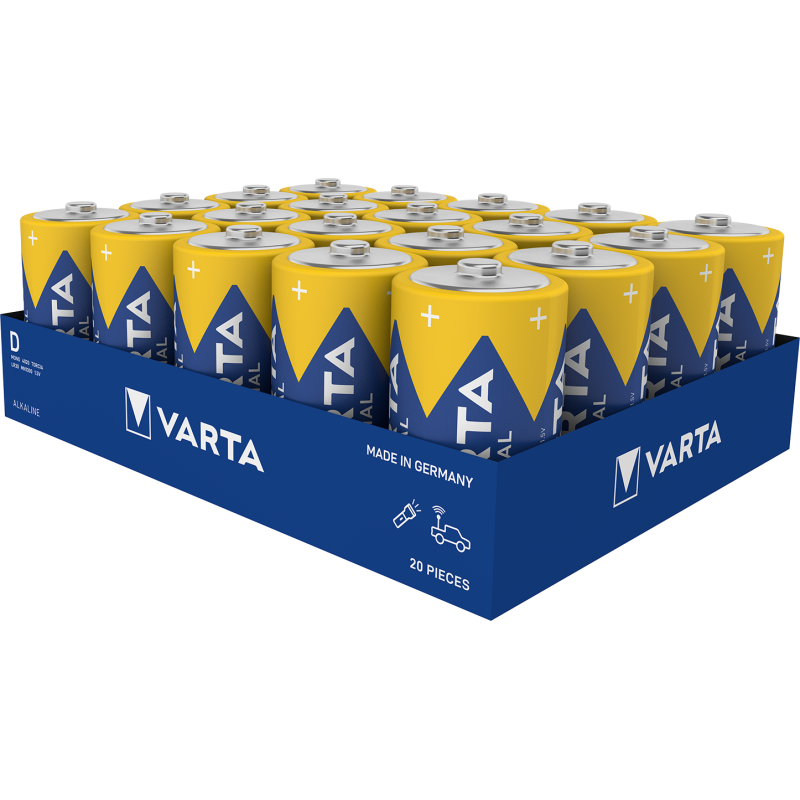 Batterien LR20 D Varta industrial - 1.5V - 20/BOX