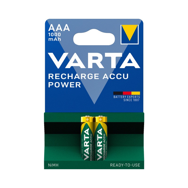 Varta Accu AAA Power 1000Mah BLI2