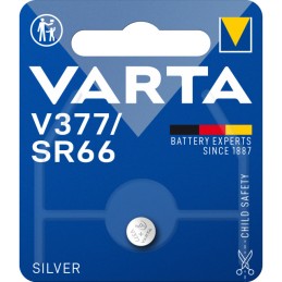 VARTA SILVER PILE BOUTON V377/SR66 BLISTER 1