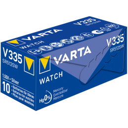 V335/SR512 Pile bouton VARTA SILVER, 1 pce