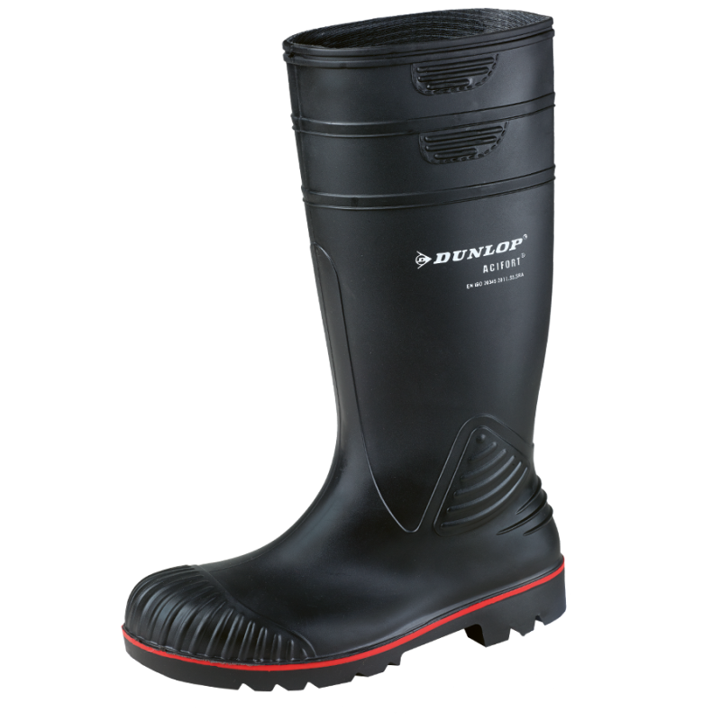 Bottes de sécurité DUNLOP ACIFORT HEAVY DUTY FS BLACK S5 | Taille : 42