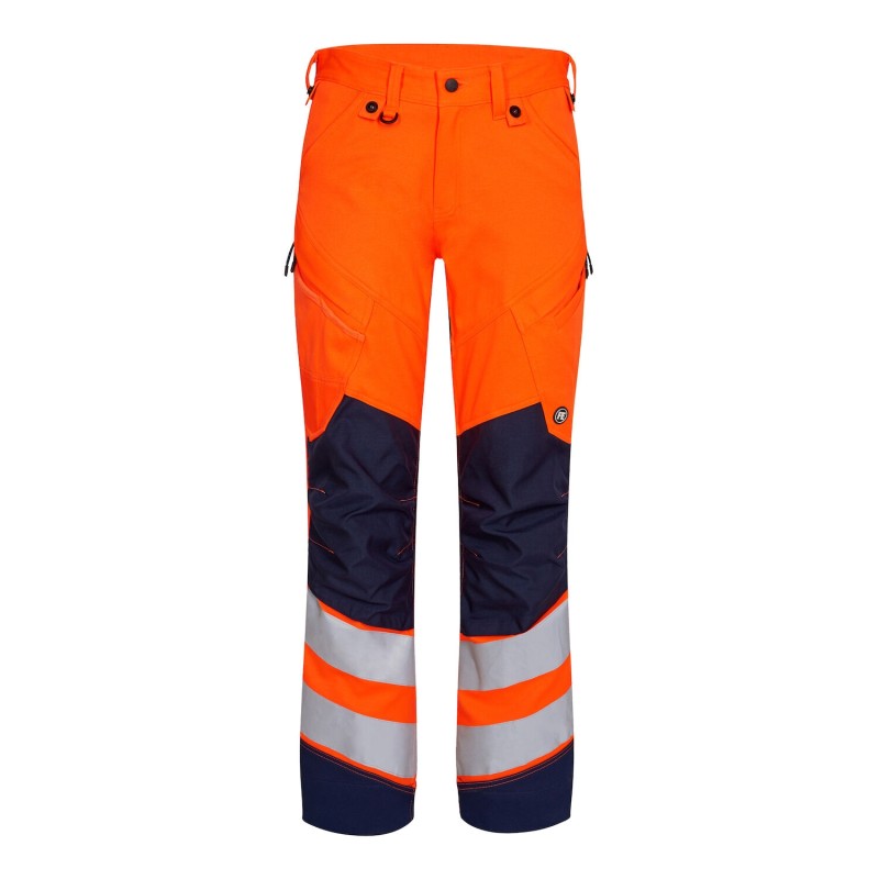 Pantalon Safety - Orange/Blue Ink | Taille : 50