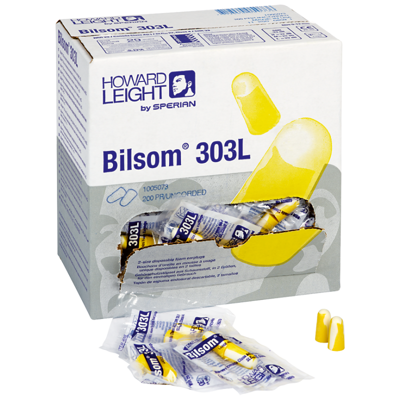 Bouchons d\'oreilles en mousse BILSOM 303 HONEYWELL